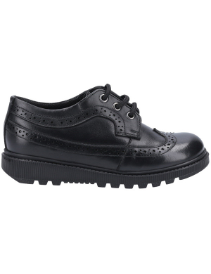 Hush Puppies FELICITY Brogue Leather Lace Up Snr